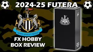Обзор футбольной команды Futera FX Newcastle Hobby Box 2024-25
