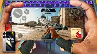 POCO F6 Takes WARZONE MOBILE to the NEXT LEVEL with SMOOTH GAMEPLAY!