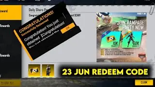 23 JUN REDEEM CODE 🥰