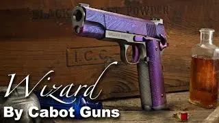 Wizard - A Damascus Steel 1911 by Cabot Guns