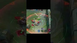 Gatotkaca 0.1HP Solo 1 vs 5 Intense Comeback#MLBBM7 #MLBB #PHASE1