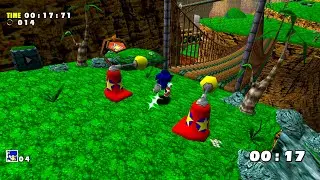 Sonic Adventure DX: Dreamcast Conversion (4K/60fps) [Extras: Prototype Levels/DLC] (No Commentary)