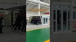Amazing expandable folding house WhatsApp:+8619331887866 #Expandablehouse#foldinghouse#prefabhouse