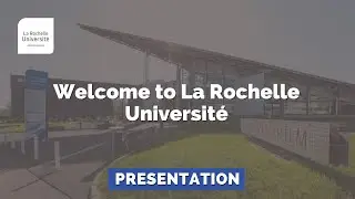 Welcome to La Rochelle Université!