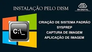 Como instalar Windows via DISM com o CMD - criar, capturar e implantar imagem - Deploy do Windows