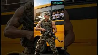 An Indian Army soldier saved school children from terrorists 🪖🥷🏿 #ai #army