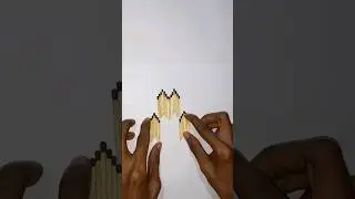 matchstick Craft Idea #shorts #matchstickcraft #craftvideos