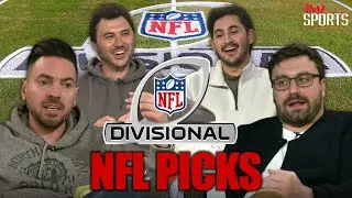 TMZ Sports Crew Make Their NFL Divisional Round Picks | TMZ Sports