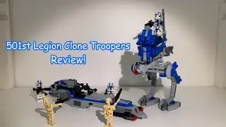 LEGO 501st Legion Clone Troopers Review!