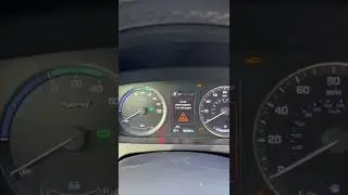 2017 Hyuandai Sonata Hybrid HEV warning light bell