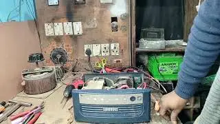 Sirf 2 minut mein charging ki problem theek#luminous #eco #watt#charging #billing kar raha hai