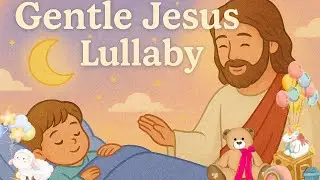 ✨ “Gentle Jesus Lullaby | Christian Bedtime Song for Kids | Baby Sleep Music with Lyrics”