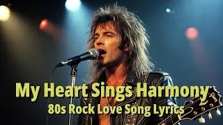 My Heart Sings Harmony  | 80s Rock Love Song Lyrics