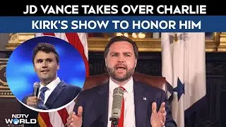 Charlie Kirk Show | Kirk Was Critical Part Of Getting Trump Elected: JD Vance Hosts Kirk's Show