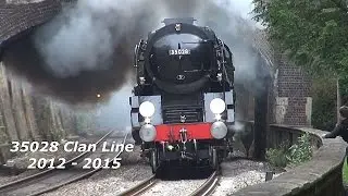 35028 Clan Line, 2012 - 2015.