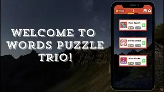 Word Puzzle Trio - The Ultimate Word Game Adventure!