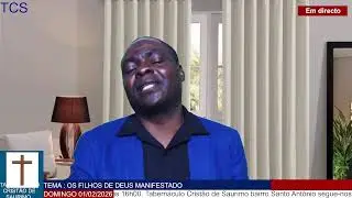 DOMINGO 01/02/2026 TEMA: OS FILHOS DE DEUS MANIFESTADO