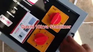 DACHI 10 KVA Stabilizer Short Views. // Best DJ Stabilizer. #dachistabilizer