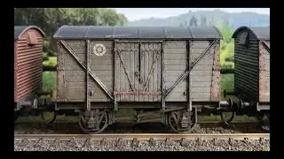 CIE Goods Train - 2 axle wagon heaven - Kingsbridge Model railway