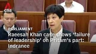 Raeesah Khan case shows failure of leadership on the part of Pritam Singh: Indranee Rajah