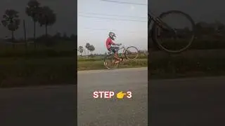 Desi Cycle Wheelie Kaise Kre #shorts #howtodowheelie #wheelie