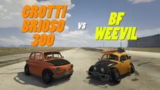 BF Weevil vs Grotti Brioso 300! (Cayo Perico DLC: Unreleased Cars)