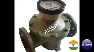 AMSPA Oval Gear Flow Flow Meter for Diesel Tanker Unloading