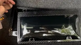 Tuned 2015 Ford Taurus Limited Carbon Fiber Gear License Plate Cover Installation.