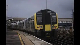 South Western and Overground trains at Clapham Junction 27-12-22