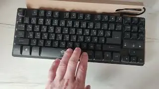 Клавіатура Trust GXT 833 Thado TKL Illuminated Gaming