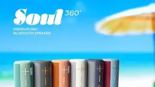 iJoy 360 Degree Portable Bluetooth Speaker