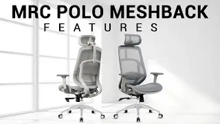 MRC Polo Meshback Ergonomic Office Chair Features Video l MRC Executive Chairs