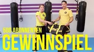 500 Abonnenten Gewinnspiel - DieKickboxtrainer sagen Danke