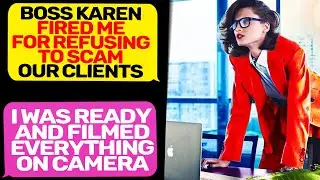 My Boss Fired Me for Refusing to Scam Our Clients &mdash; Big Mistake Then Karma Hit! r/EntitledPeople