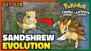 How To Evolve Sandshrew into Sandslash in Pokemon Fire Red & Leaf Green