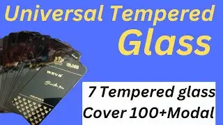 Universal Mobile Tempered Glass List | एक टेम्पर ग्लास कितने मॉडल को सपोर्ट करता है |