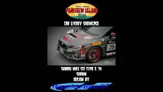 Демонстрация раскраски TDPI, Subaru WRX STi Type S '14 - Шон #GranTurismo #GT7 #TotalDrama #Subar...