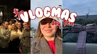 vlogmas day 10 | decorating my mini, matcha and Christmas carols