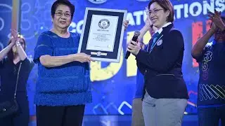 Uratex X Guinness World Record Title for the Largest Human Mattress Dominoes