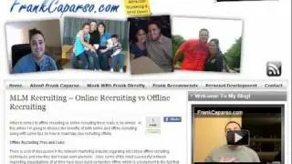 MLM Recruiting - Online Recruiting vs Offline Recruiting