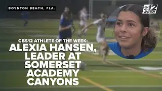 CBS12 Athlete of the Week: Alexia Hansen a true leader at Somerset Academy Canyons