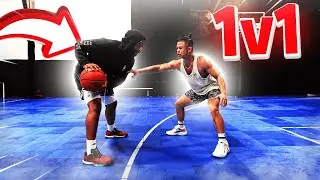 INTENSE 1v1 Basketball Training Against Devin Williams!