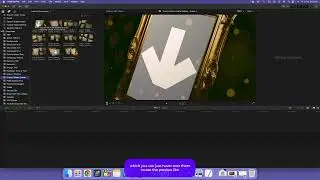TUTORIAL | Luxury Golden Frame Display: Final Cut Pro template