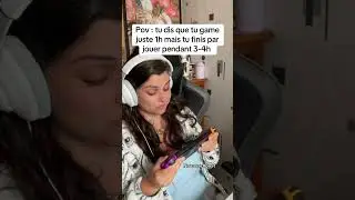 Les al&eacute;as d&rsquo;une gameuse 🥲 #jeuxvid&eacute;o #gameuse #gaming #gamergirl