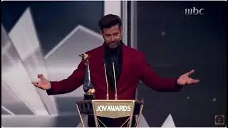 #hrithik  👑  accepts an Honorary Award for completing 25 glorious years in the movies at #joyawards