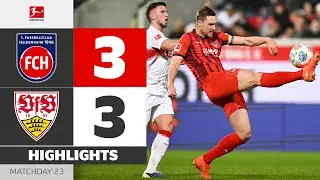 VAR-Drama and Late Equalizer! | HEIDENHEIM - VFB STUTTGART | Highlights | Matchday 23 &ndash; Bundesliga