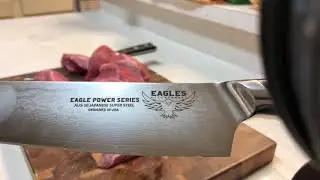 Eagles Power Series Chef Knife &ldquo;9.5 Inch Japanese Steel with nice Millitary Grade G10 Handle
