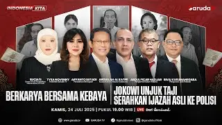 🔴 Jokowi Unjuk Taji, Serahkan Ijazah Asli ke Polisi  I INDONESIA KITA