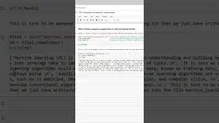 2.92 Write python program to append text to a file and display the text?