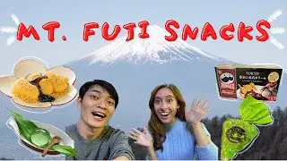 Japanese Snack Haul FUJI EDITION! | 富士山旅行お土産試食